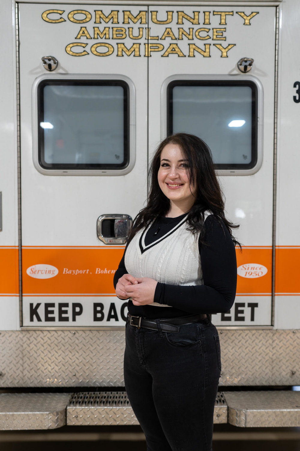 For our inaugural installment of “Inspirational Youth: Leadership of Young Women” for Women’s History Month, we have Sayville Community Ambulance EMT Samantha Eisner of Sayville, who was nominated by her mother for her exceptional work and commitment as a first responder.